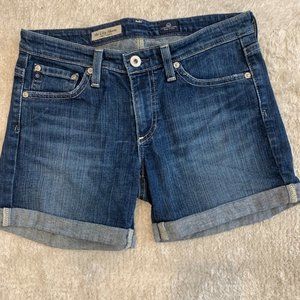 AG Blue Denim City Shorts